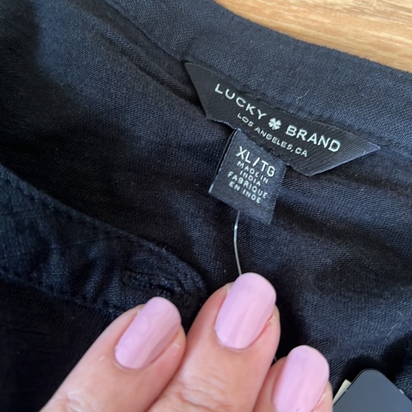 Lucky Brand Black Top - Picture 10 of 17
